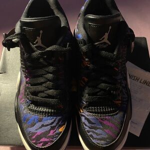 Jordan Women's Sneakers - Black, Purple, Blue, Orange